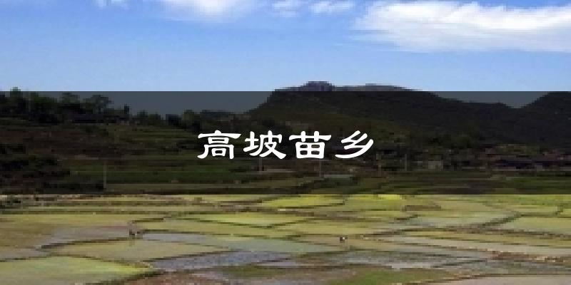 贵阳花溪高坡苗乡天气预报未来一周